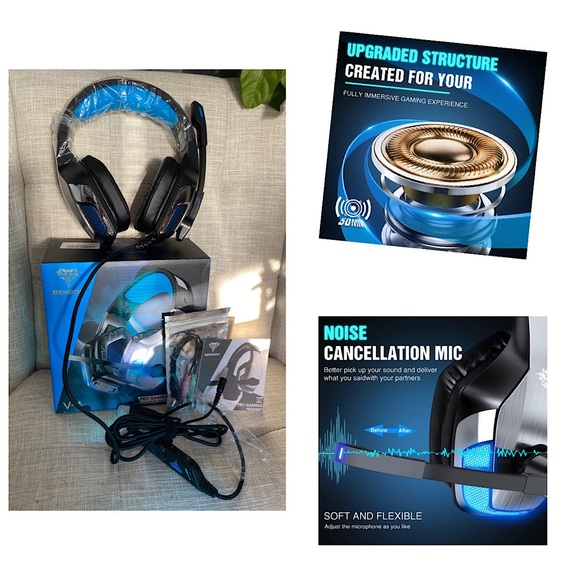 Wired Headset Headphone Jack Ps4 Controller Pc Ps4 Controller